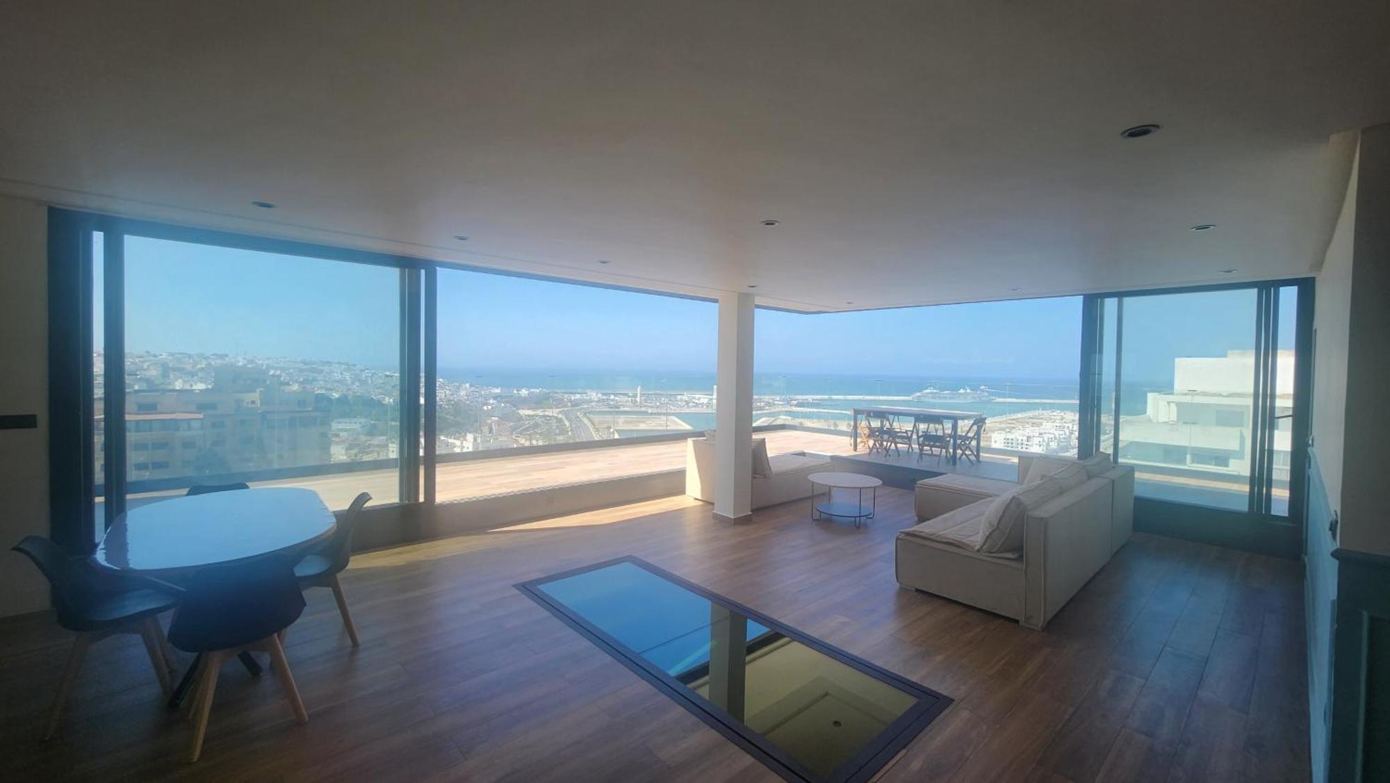 Magnifique Penthouse 160m2 Terrasse 90m2 Vue * Tanger